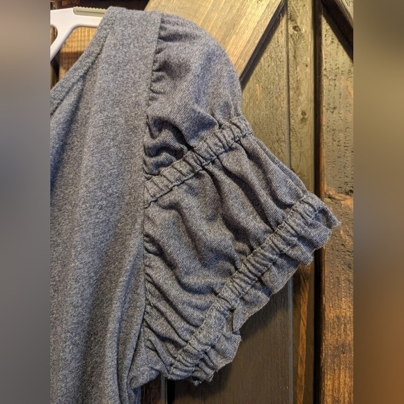 FREE People, knit dress with raw edge detail, size M - Picture 5 of 9